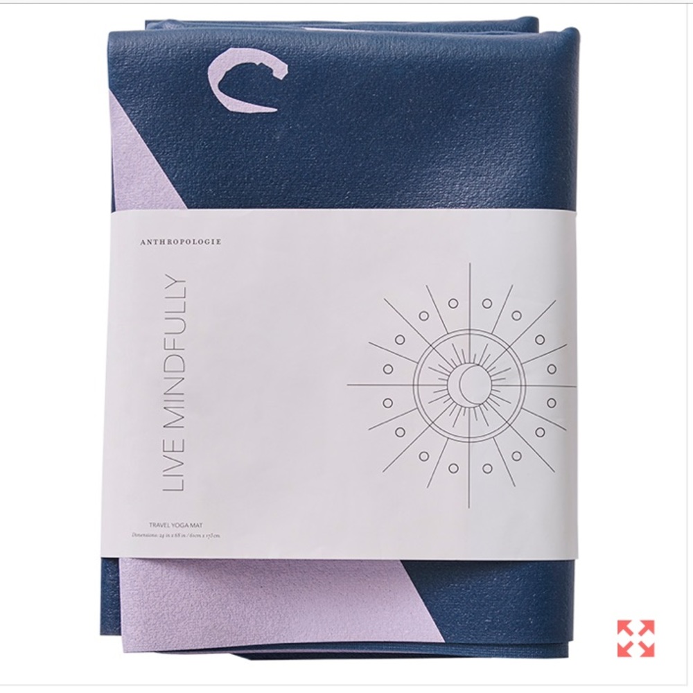 Brand New Anthropologie foldable yoga mat!